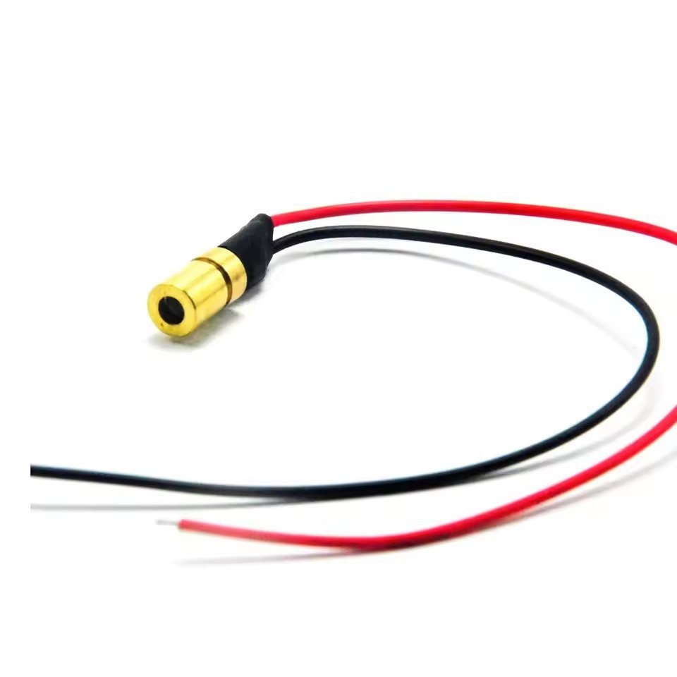 850nm 5mW IR Dot Infrared Laser Diode Module Brass Mini 6x10mm