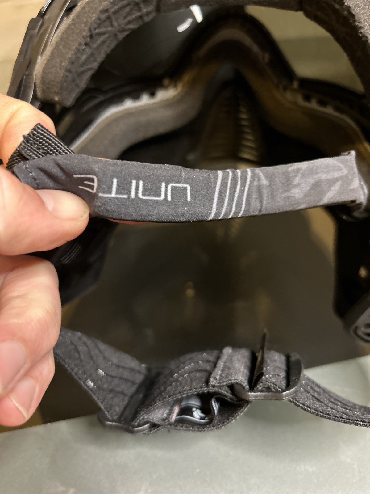 Push Unite Paintball Mask in Blackout Black