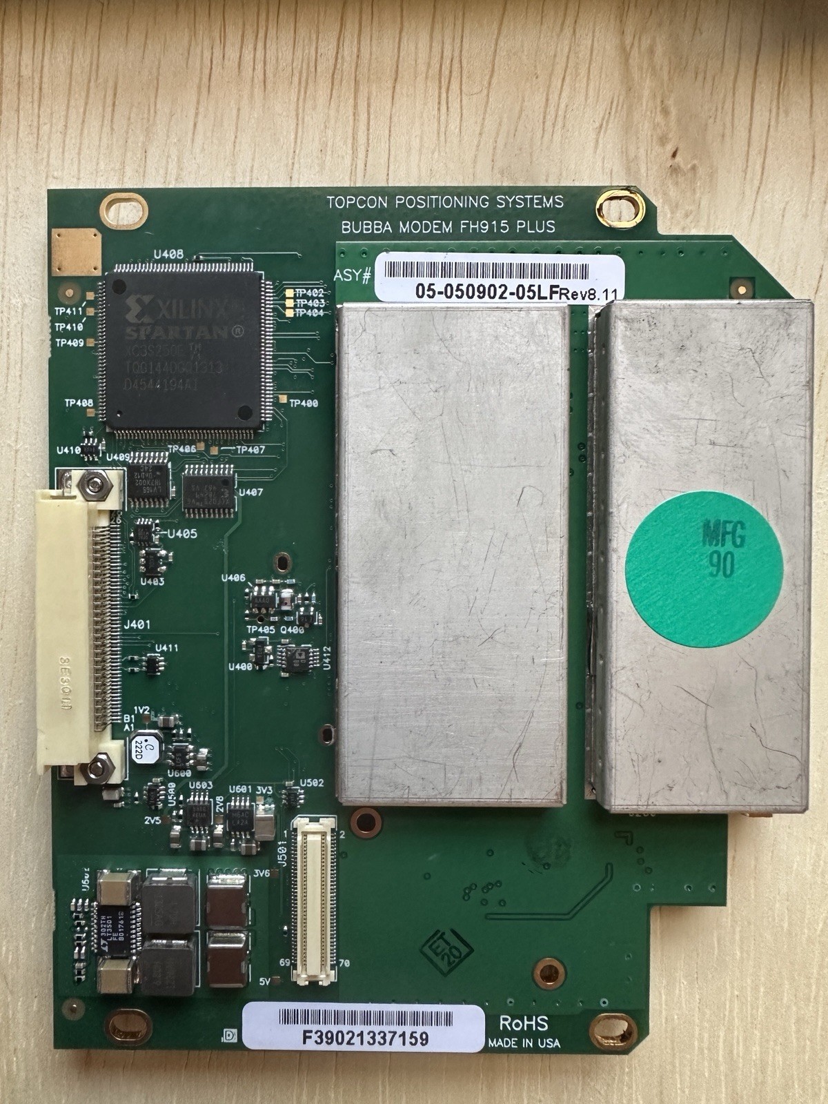 Topcon VHF Radio Board, Bubba Modem FH915 Plus From MC-R3