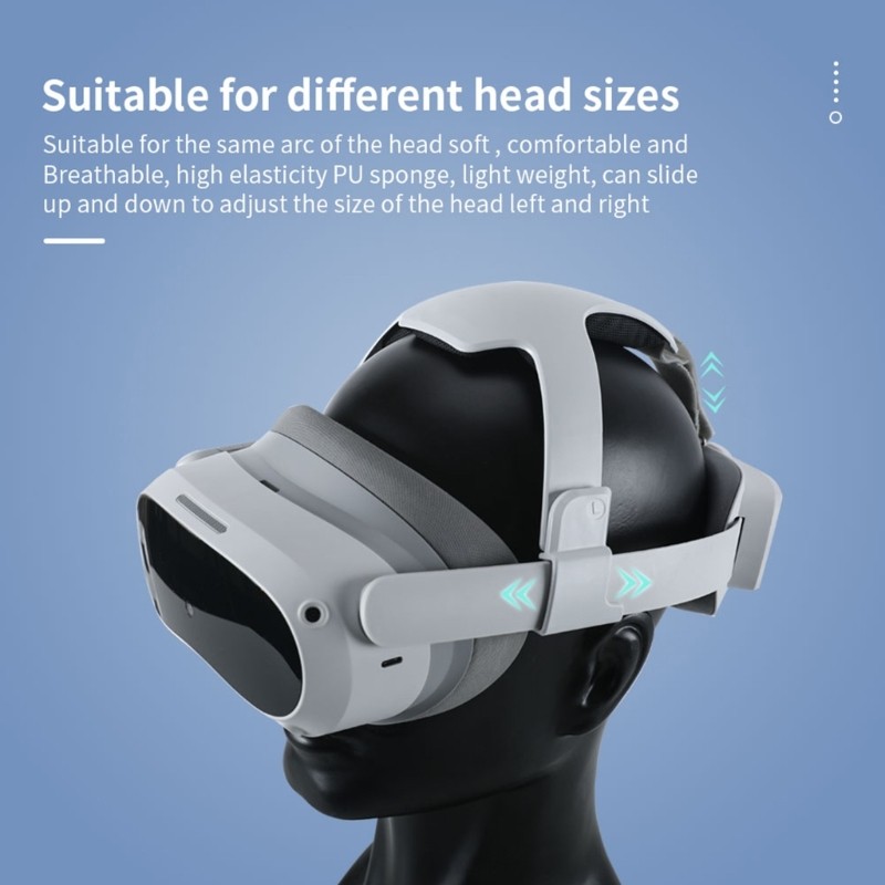 Adjustable Head Strap for Pico 4 VR Replacement Head Straps Enhanced Support
