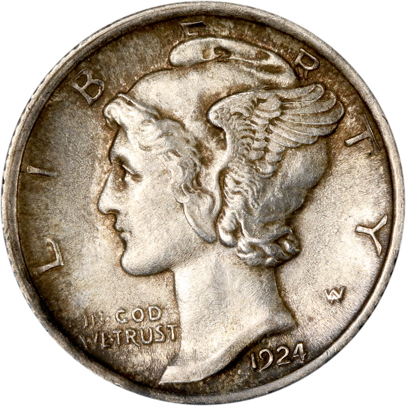 1924-P Mercury Dime Great Deals From The Executive Coin Company