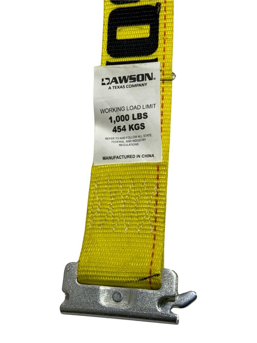 2" X 12' Yellow E-Track Ratchet Strap 16 Pack