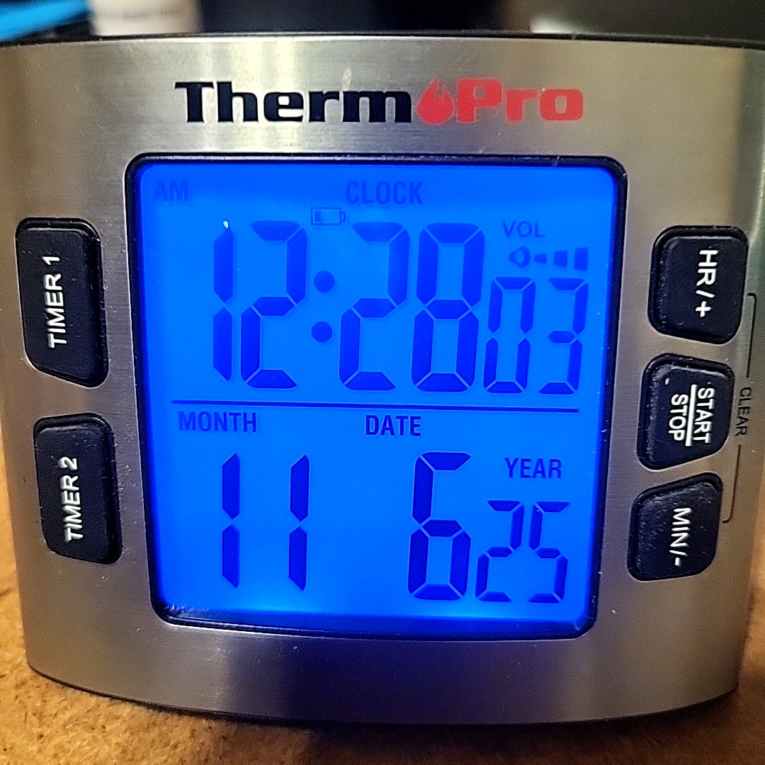 Kitchen Timer TM02 Digital Dual Backlit Cooking Stop Watch Magnetic Clock Baking