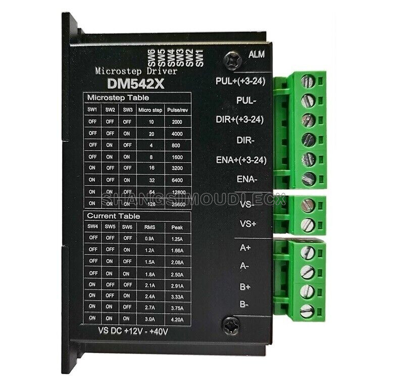 4.2A Two Phase DM542X Digital Stepper Motor Driver for Nema 23 34 Stepper Motor
