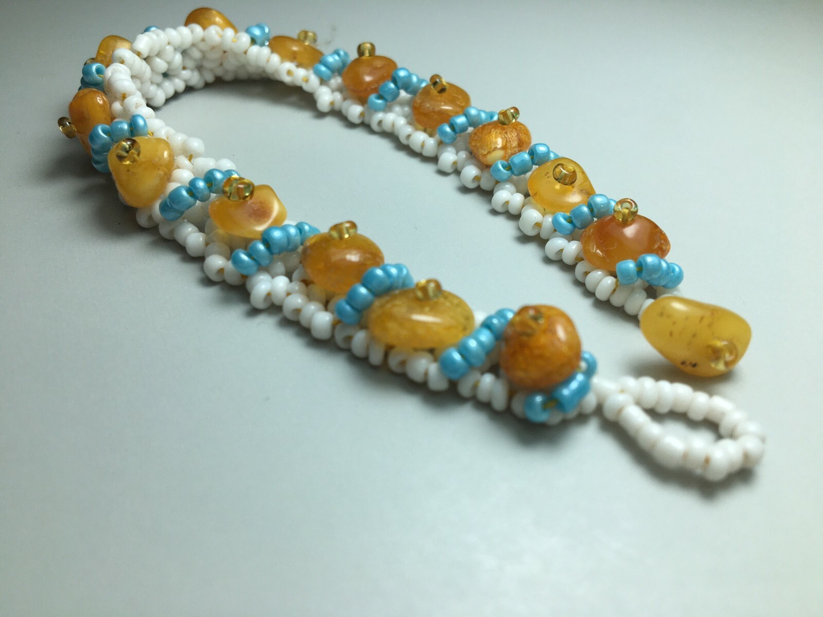 Natural Baltic Amber bracelet 170-180 mm