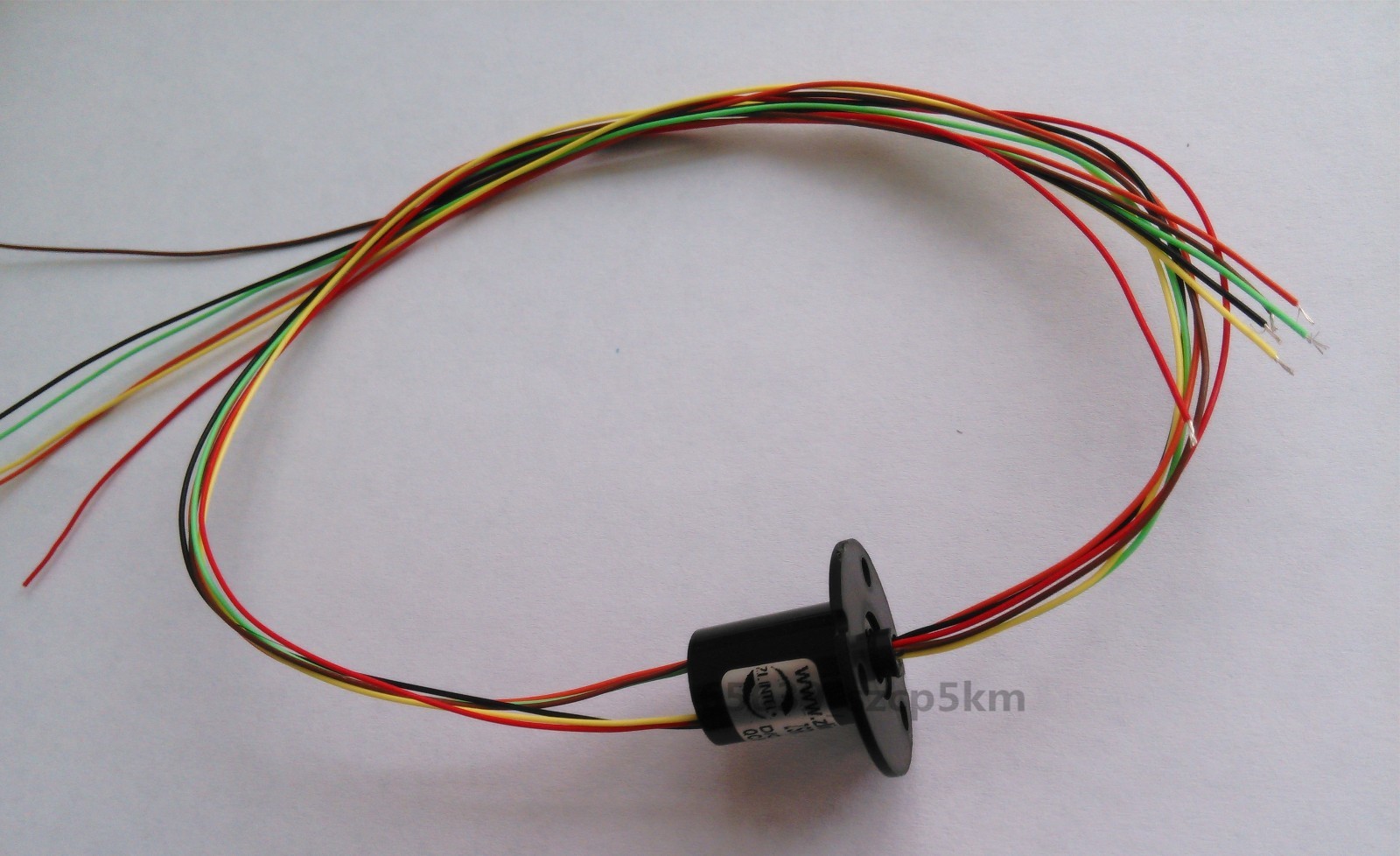 12.5mm 300Rpm 6 Wires /CIRCUITS*2A Capsule Slip Ring 240V AC for Monitor Robotic