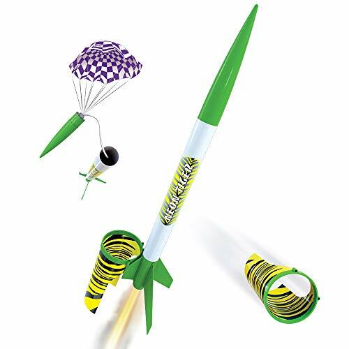 Estes 7298 Neon Tiger Flying Model Rocket Kit (Beginner Skill Level)