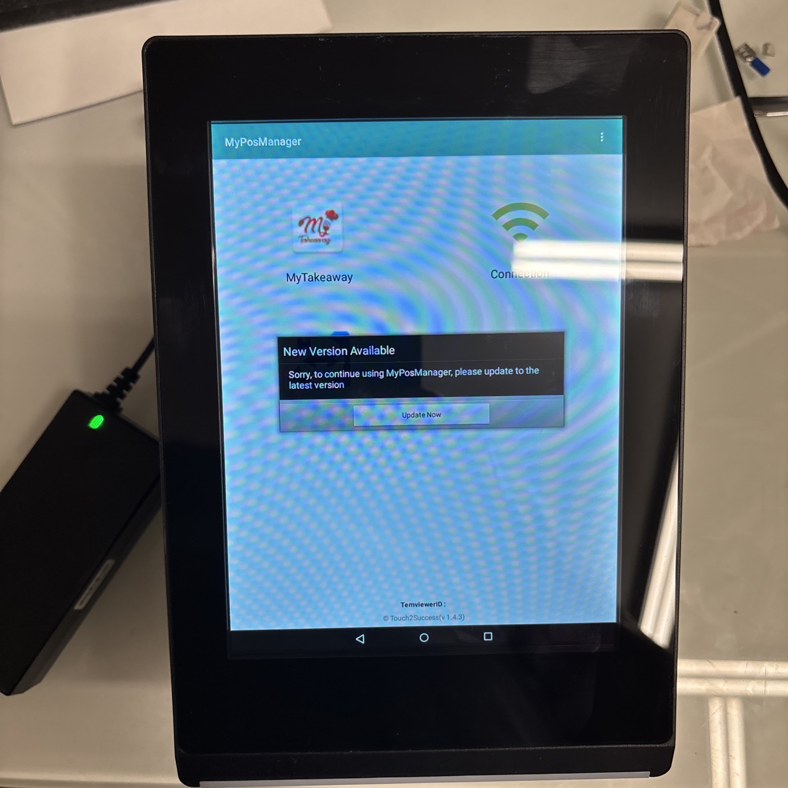 V8 POS System V-8 touch-screen 80mm thermal prints