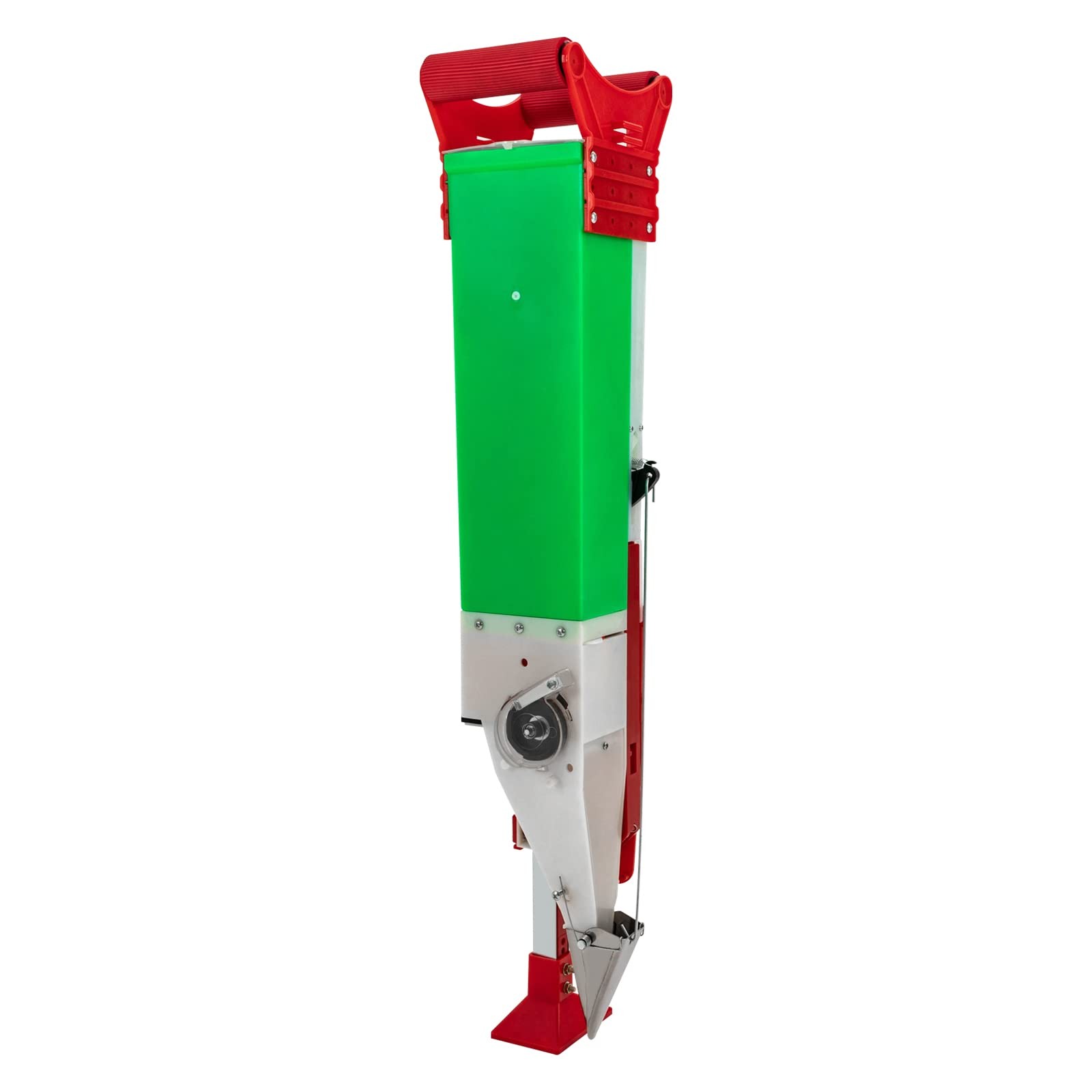 Garden Manual Seeder Depth-Adjustable Fertilizer Applicator for Beans Corn Peas