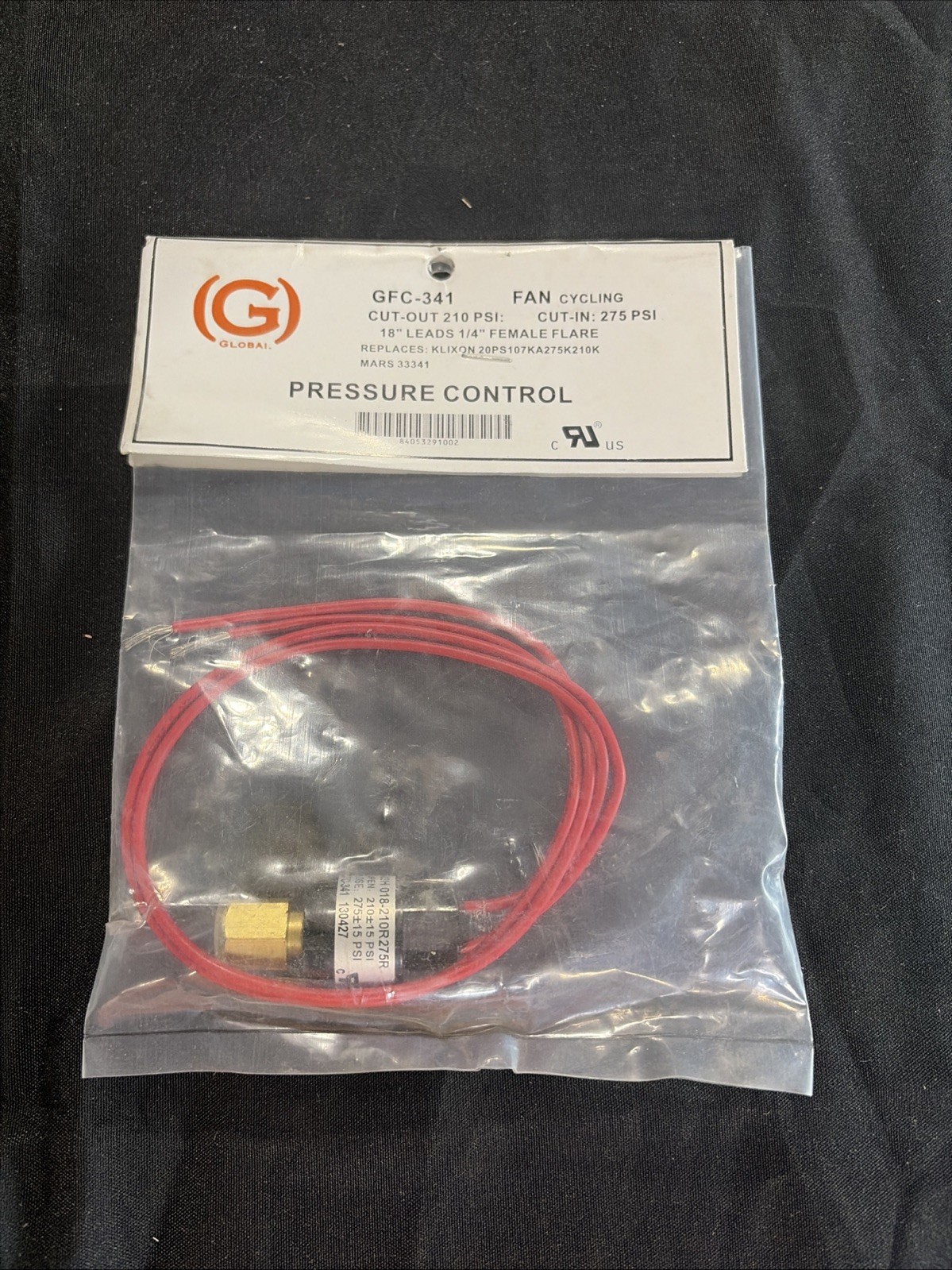 TRANE FAN CYCLING PRESSURE CONTROL SWT03146 NEW