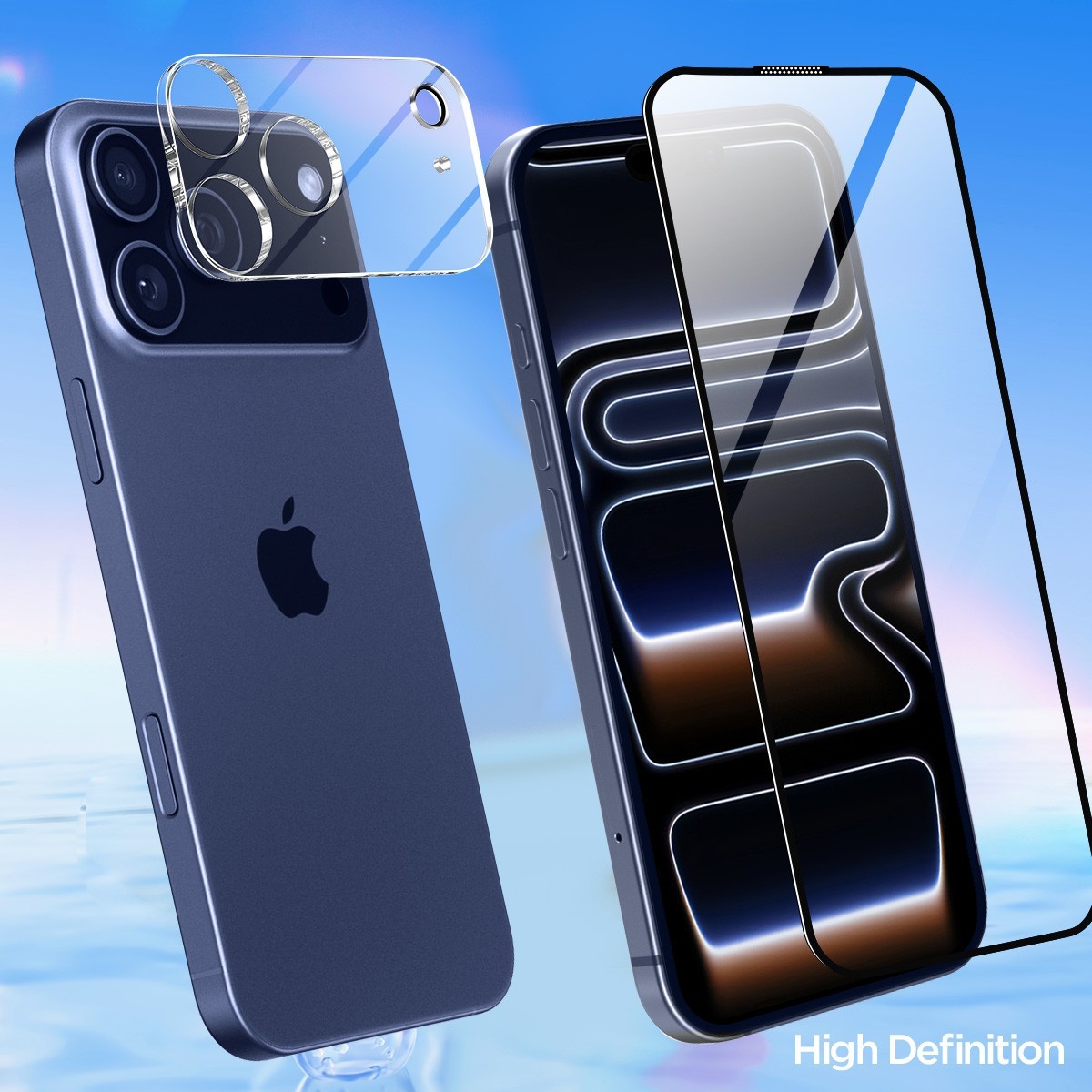 For Apple iPhone 17 Pro Max 17 Air Tempered Glass Camera Lens + Screen Protector