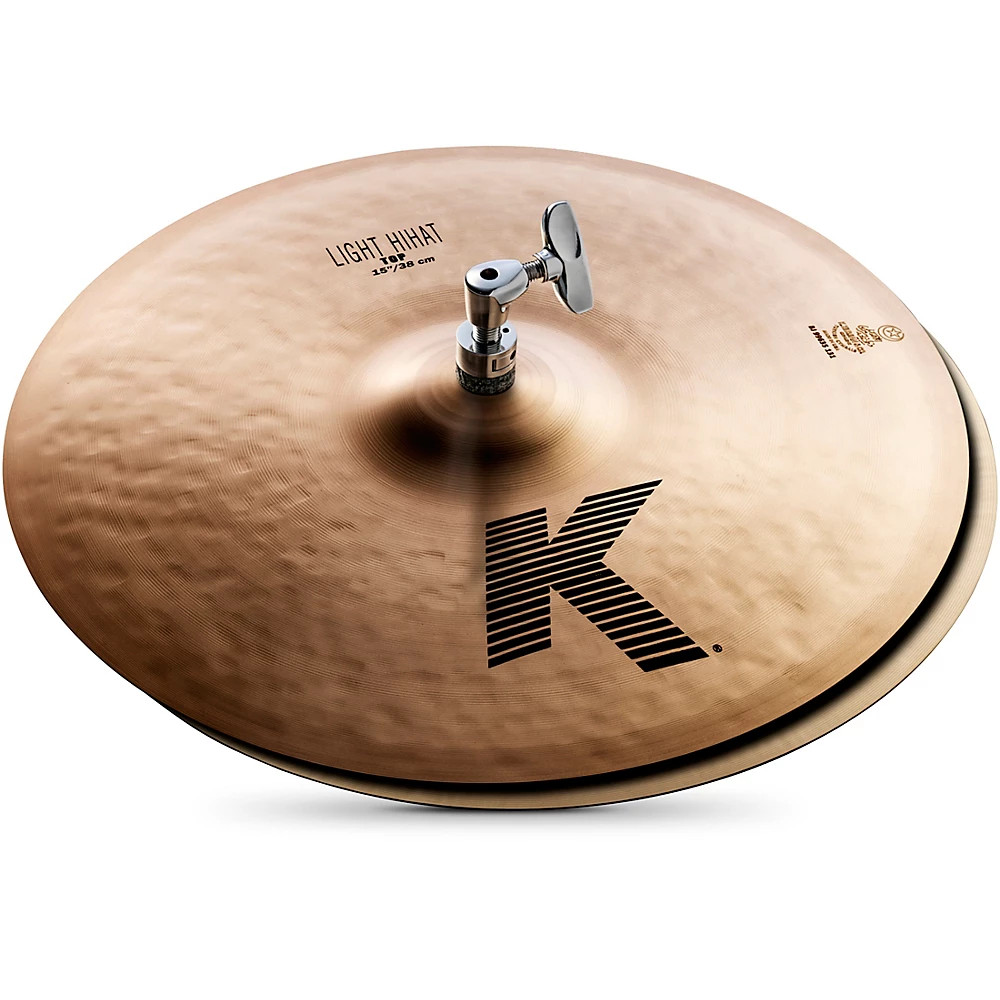 Zildjian K Light Hi-Hat Pair Cymbal 15"