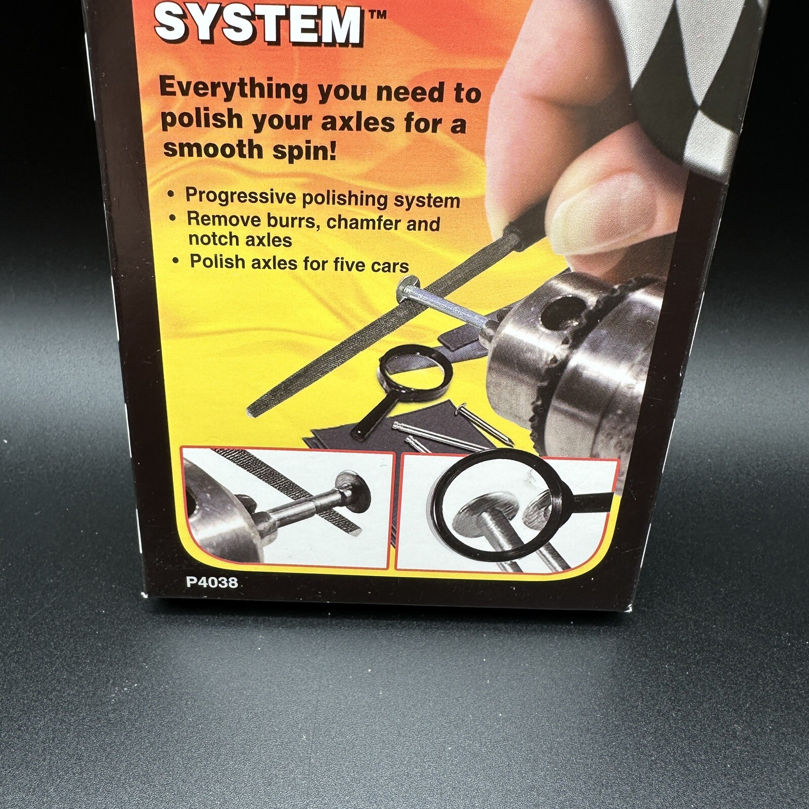 Pinecar Micro Polishing Kit P4038 Axle Tuning Performance Cars Models