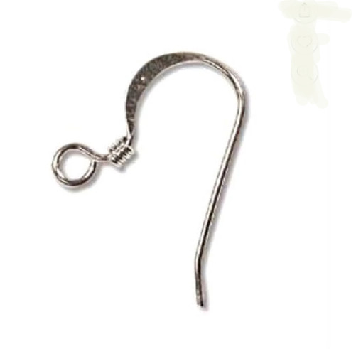 Silver Plated Fish Hook Earring Findings - Bulk Pack of 144