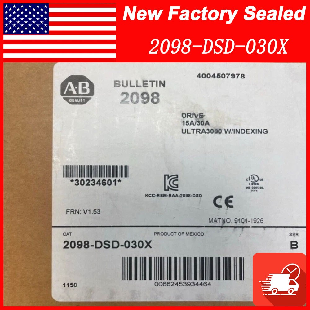 New AB 2098-DSD-030X Free Shipping New in Box New Factory Sealed PLC