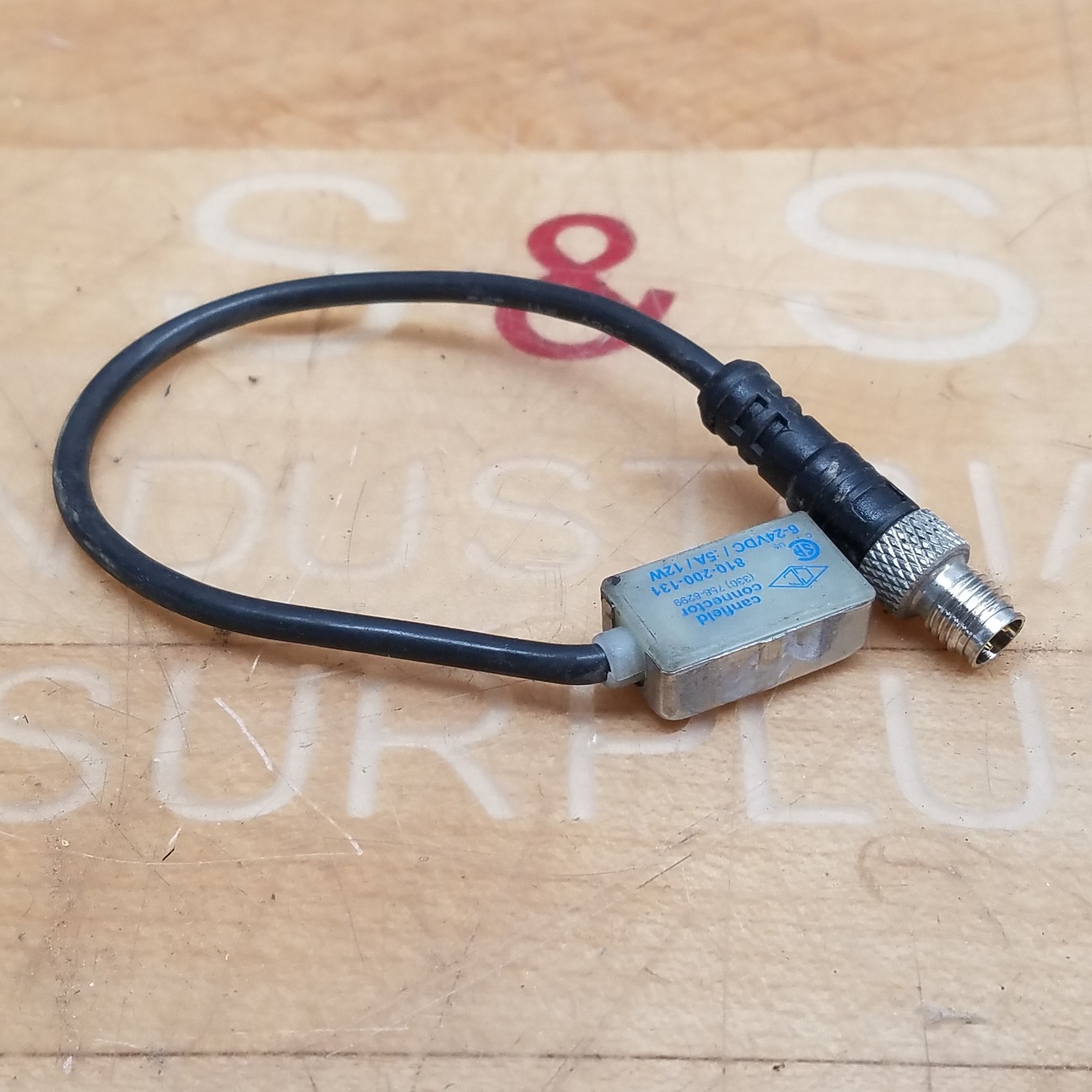Canfield Connector 810-200-131 Magnetic Switch, 6-24VDC, .5A, 12W - USED