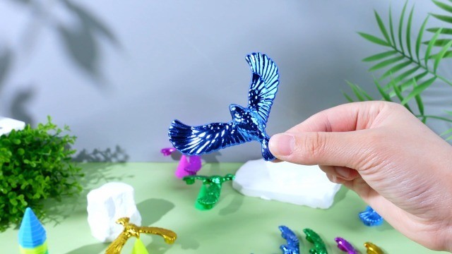24 Pcs Balance Bird Gravity Set - Eagle Science Physics Toys for Kids & Classroo