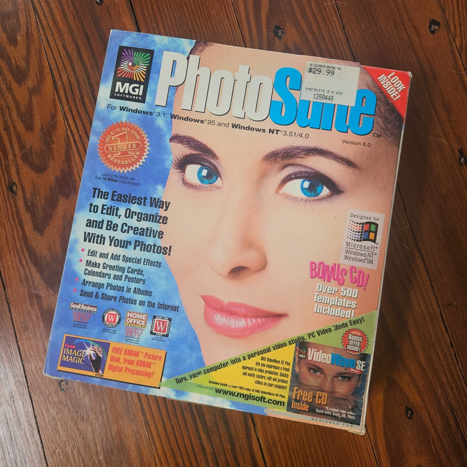 Windows PhotoSuite MGI Still Sealed Version 8.0