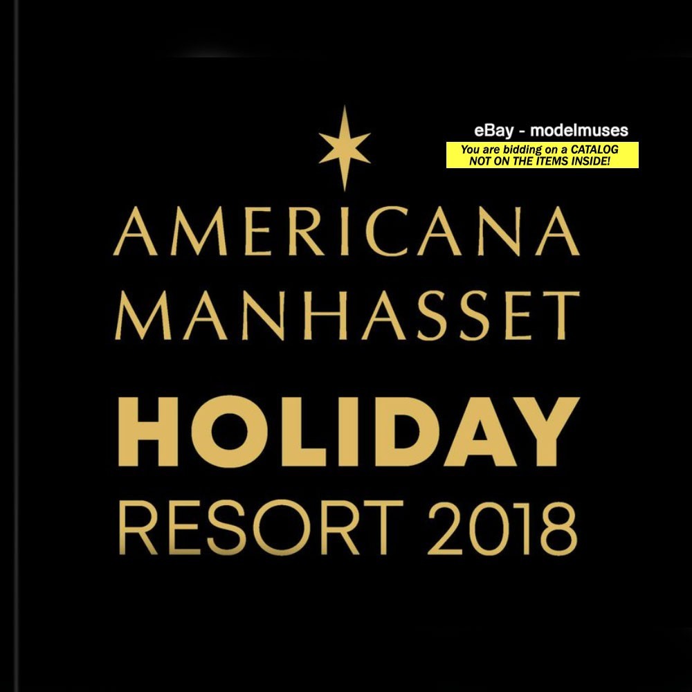 AMERICANA MANHASSET Fashion & Accessories CATALOG Holiday Resort 2018 - 64 Pages