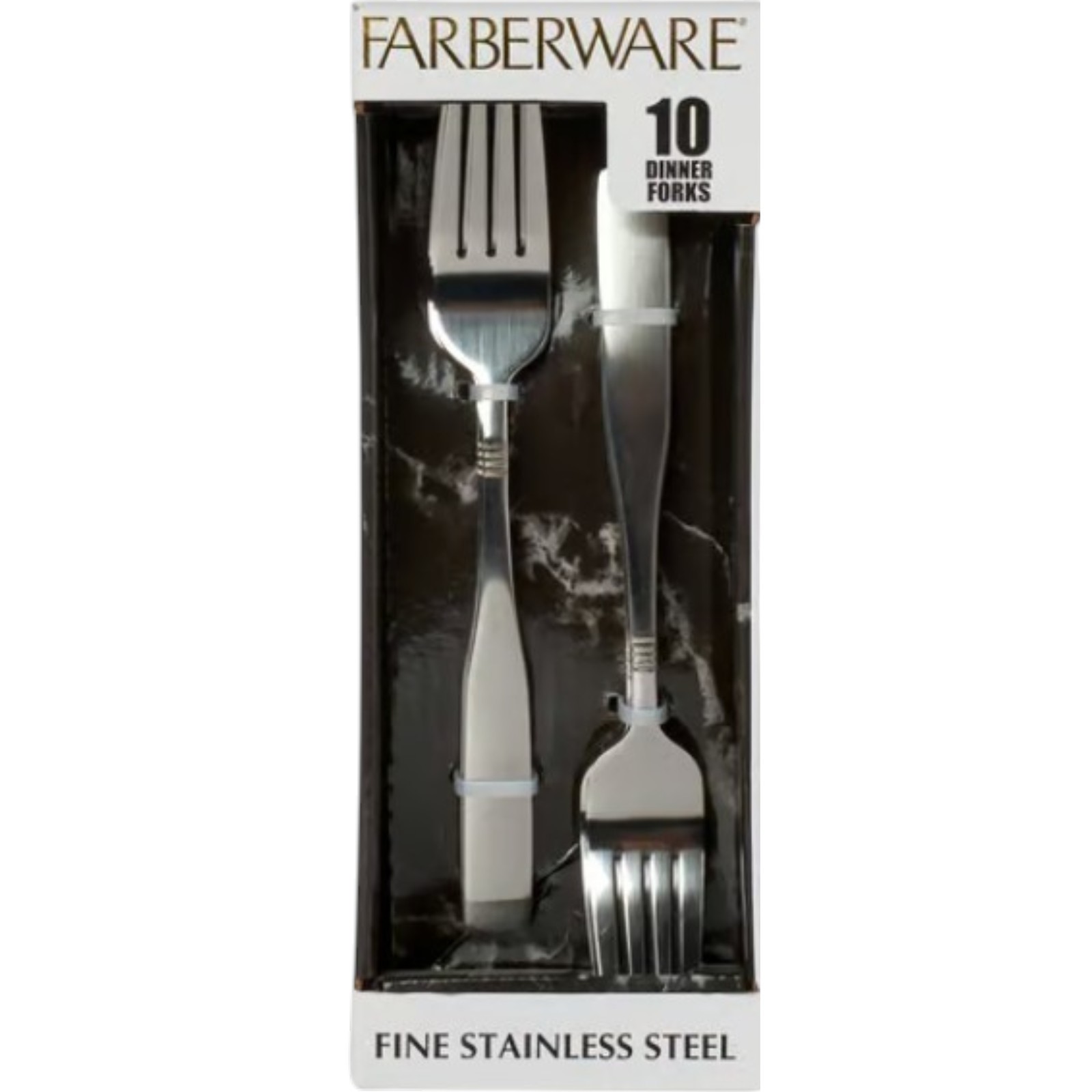 Farberware Francesca10 Stainless Steel Dinner Forks Dishwasher Safe
