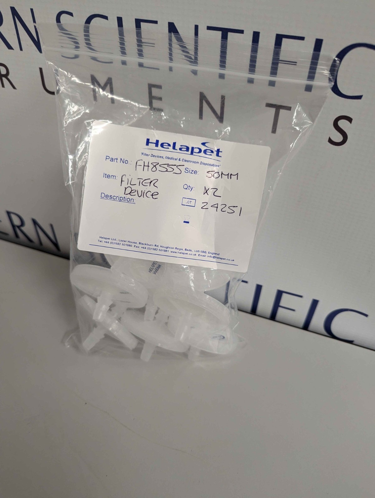 Helapet  Disc Filter, FH8555, Qty. 9
