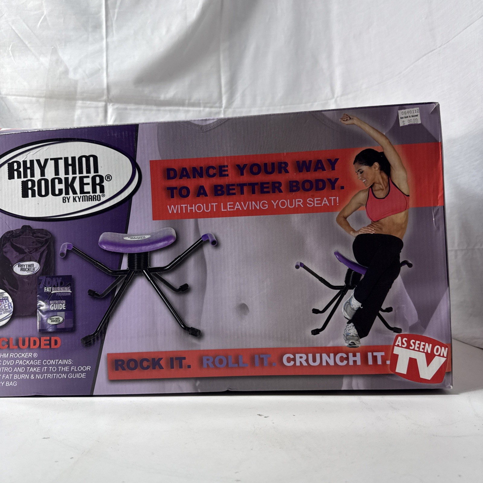 Rhythm Rocker Kymaro Ab Core Crunch Roller Workout