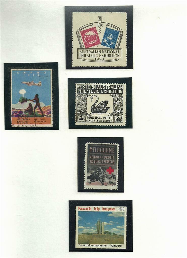 Vintage Australian Poster Stamps