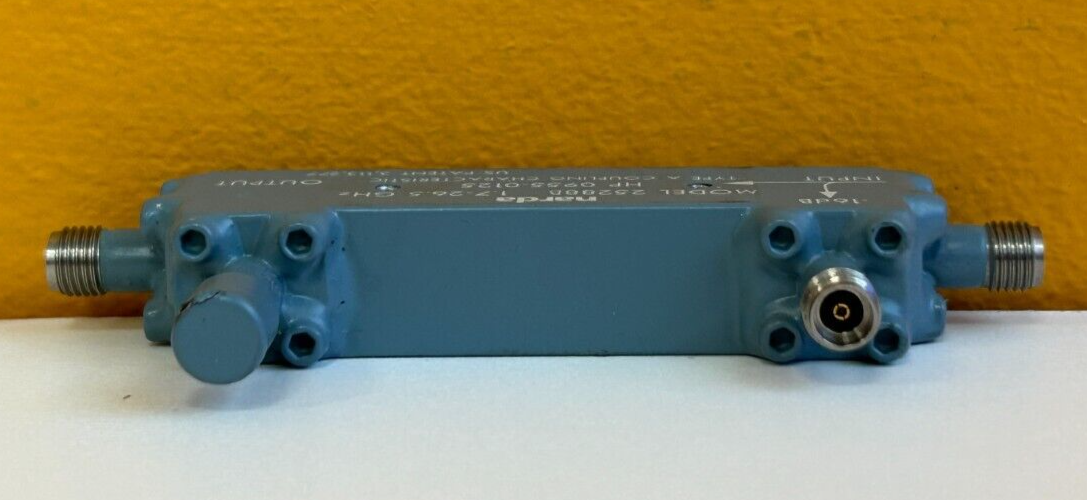 Narda 25288B (HP 0955-0125) 1.7-26.5 GHz, 3.5 mm (F) Directional Coupler Tested!