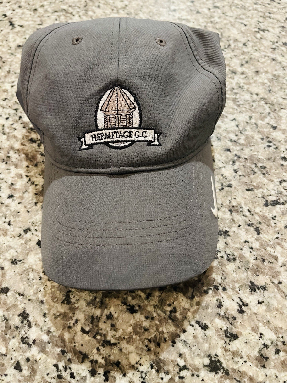 Nike Golf Hat Hermitage Country Club Gray