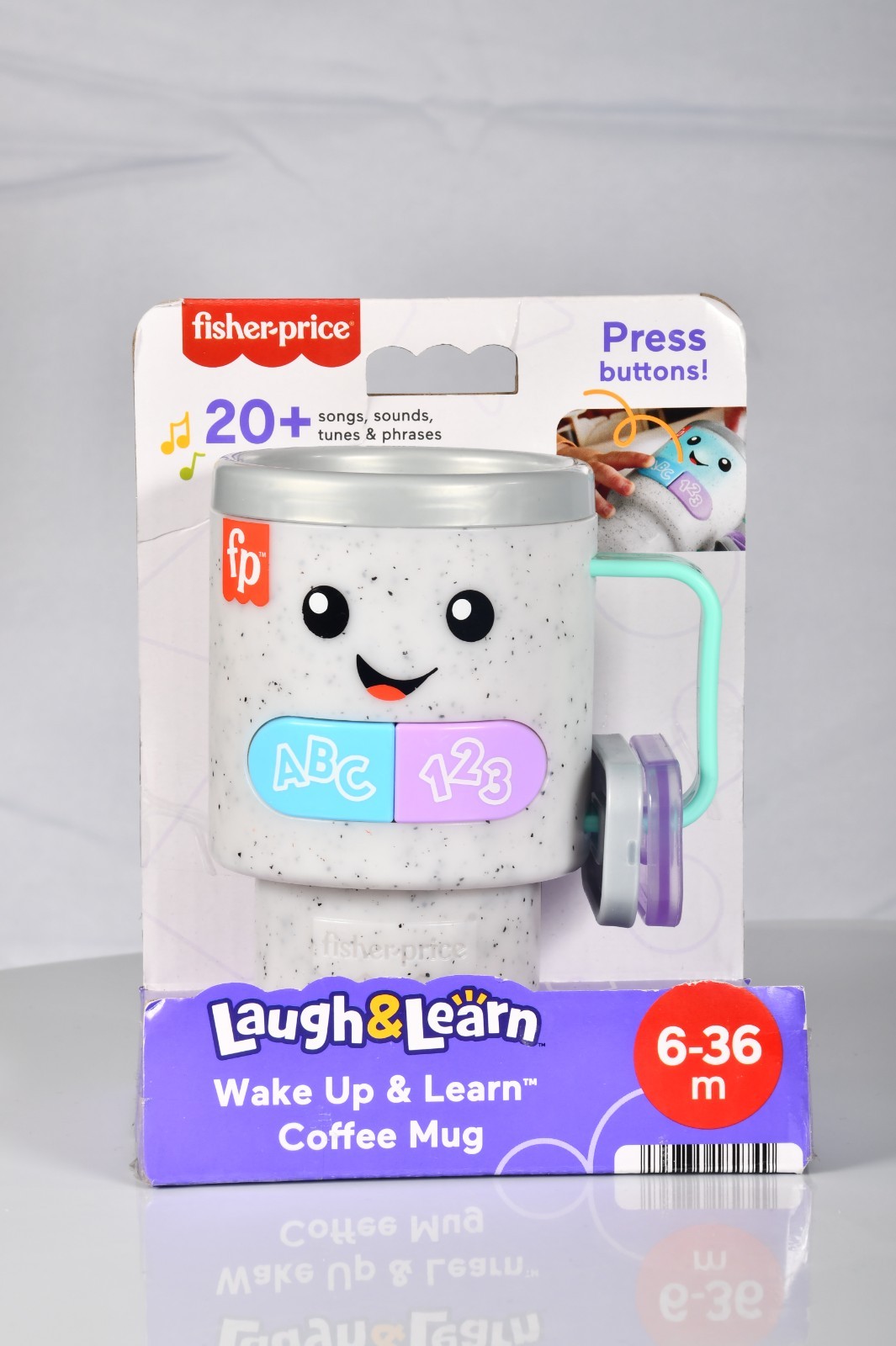 Fisher-Price Laugh and Learn Wake Up and Learn Coffee Mug: pre order