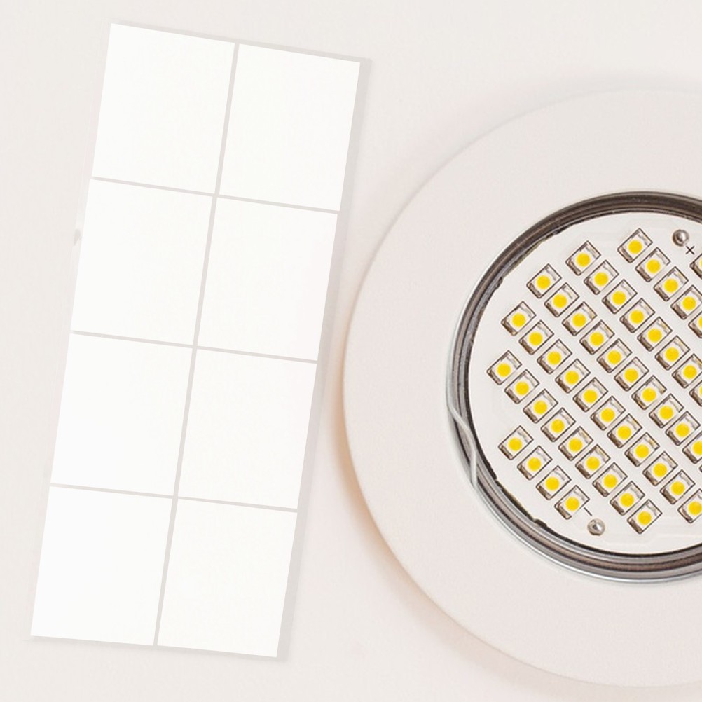10 Pcs Ceiling Light Soft Film Diffusion Tape for LED Lights Adhesive