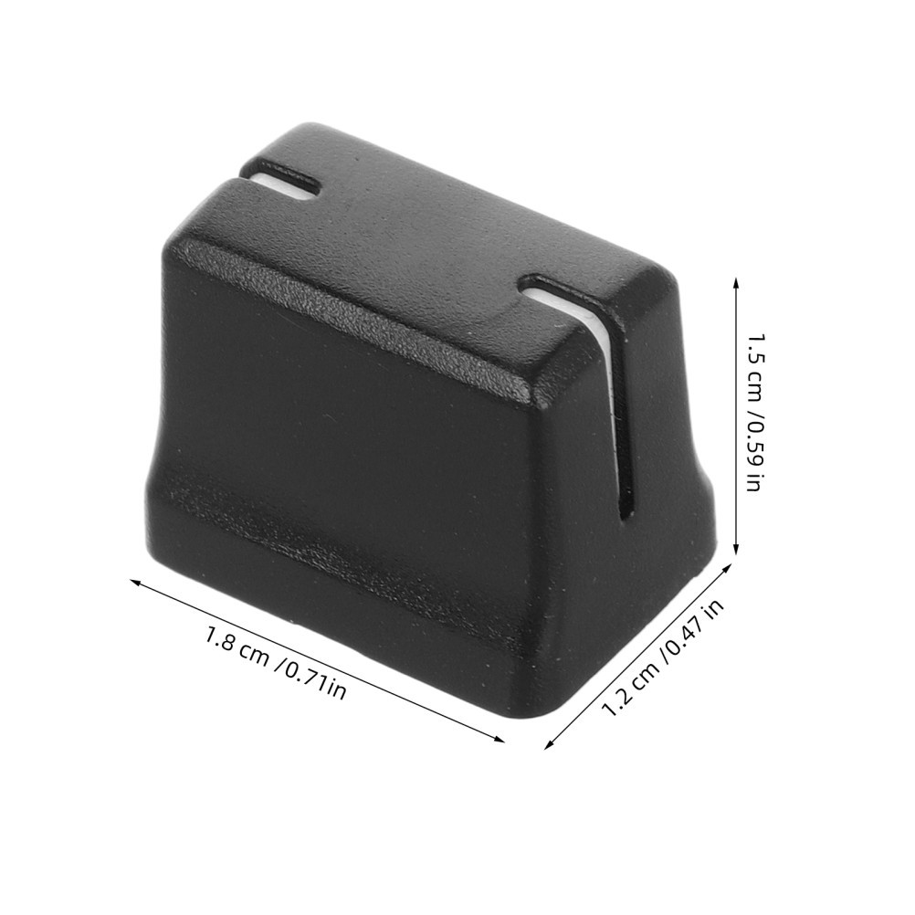 5 Pcs Slider Caps for Mixer Audio Equipment Knobs Attachment Part