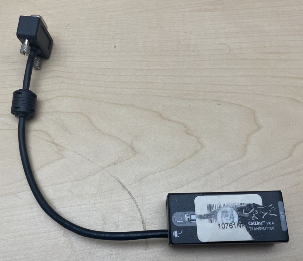 SP Controls Audio/Video Apparatus 38ZT | CatLinc VGA Transmitter Source