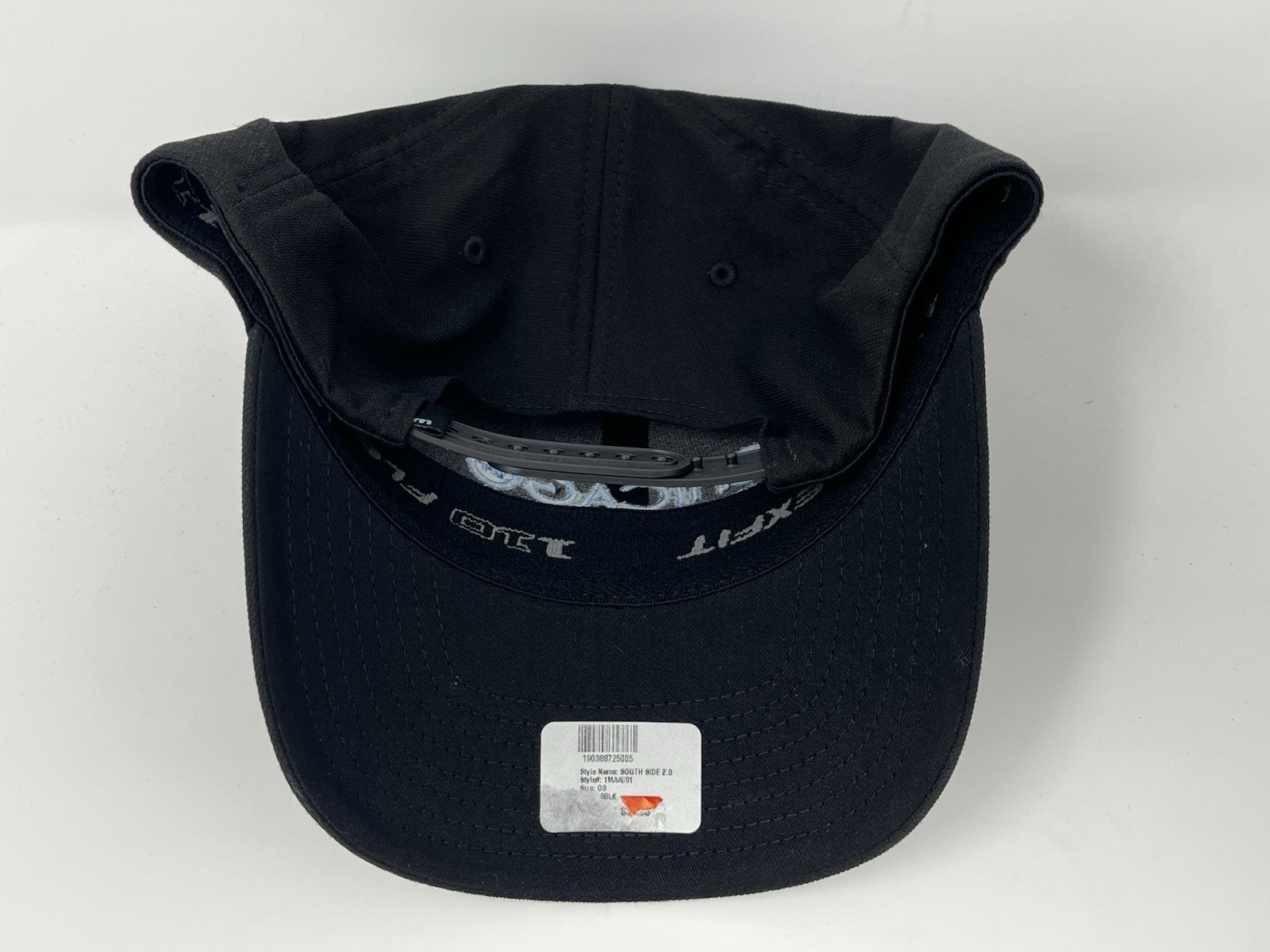 Travis Mathew Black Southside Chicago IL State Golf Adjustable Snapback Hat