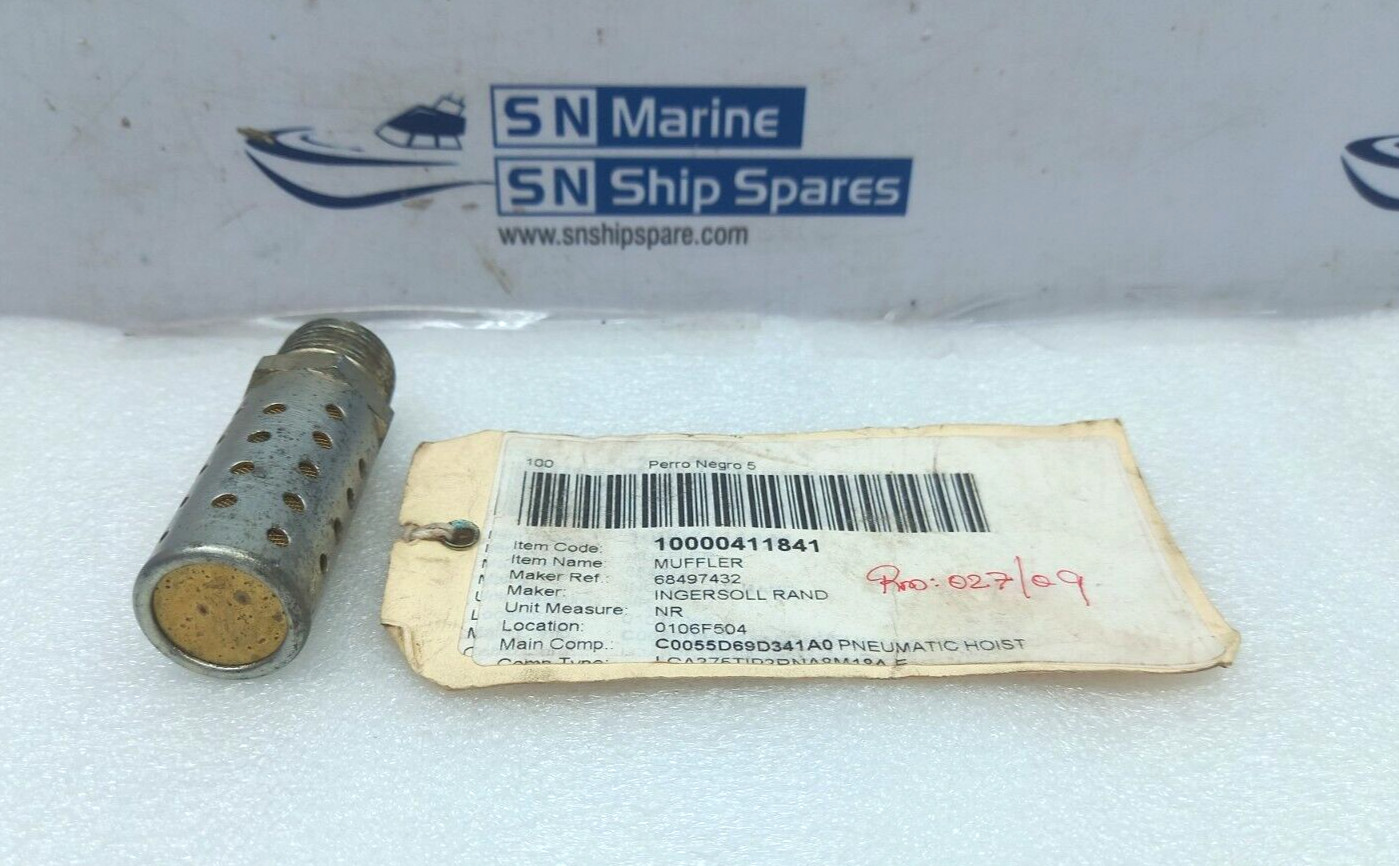 Ingersoll Rand 68497432 Muffler 3PCs In Lot