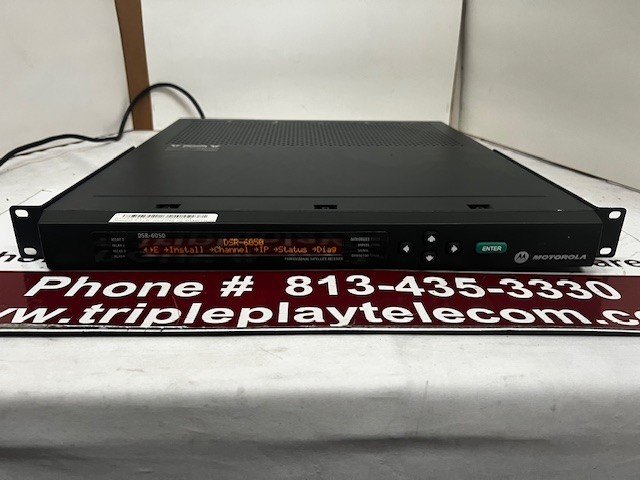 MOTOROLA DSR-6050 COMMERCIAL SATELLITE RECEIVER 542351-001-00