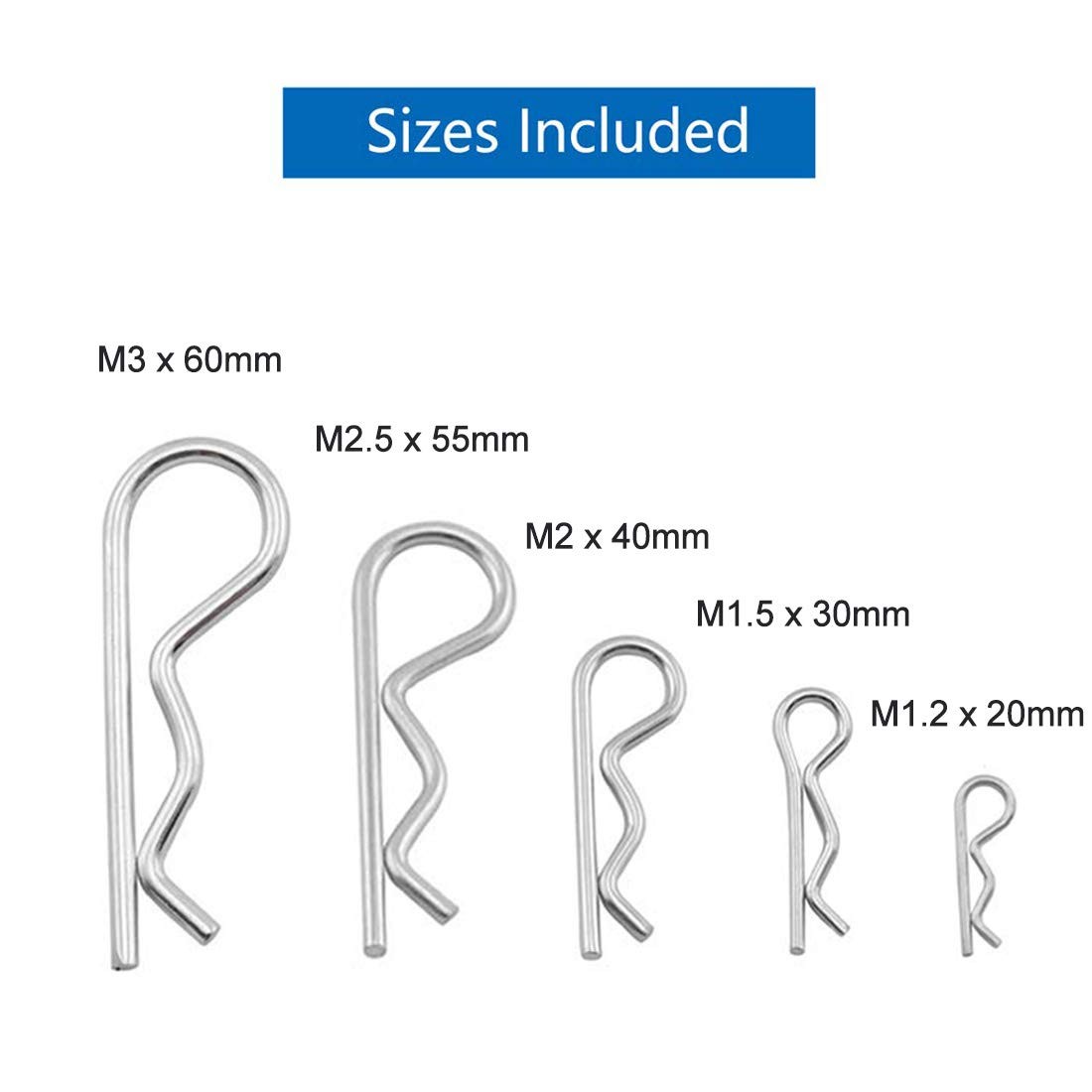 Cotter Pin and R Clip Assortment Kit