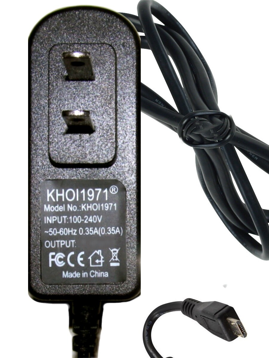 WALL charger AC adapter for RESCUE QuickCable LIFEPO4 200 400 jump starter