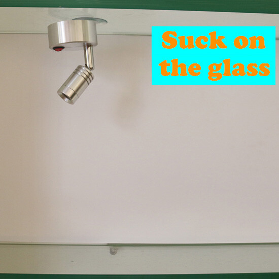 3W LED Picture Light Battery-Powered Reading Lamp Button Spotlight Wine Cabinet