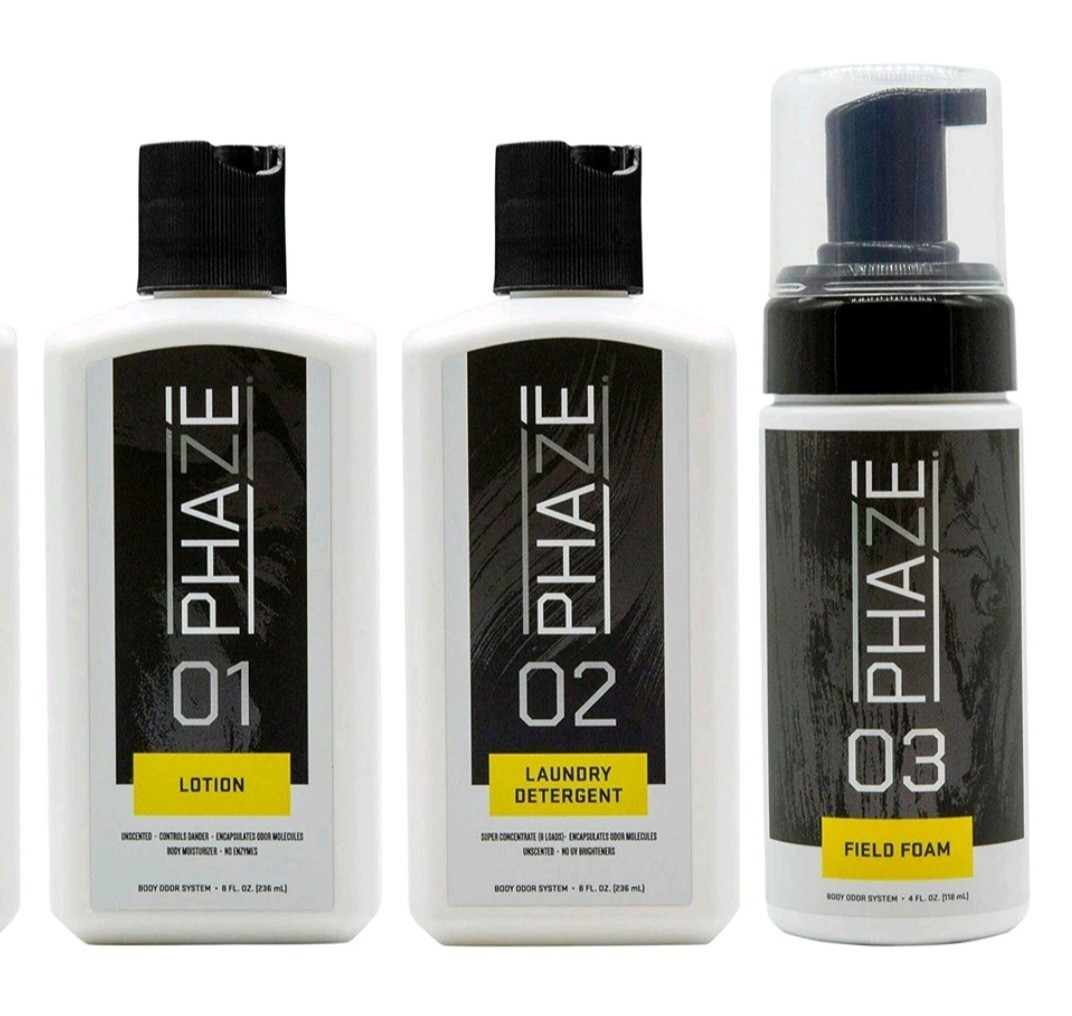 Scent Control PhaZe Body Odor System 3pk | #1 Deer Hunter Scent Control