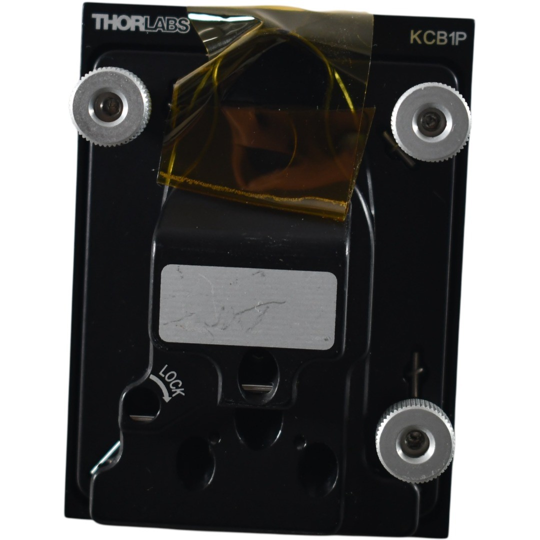 NEW Thorlabs KCB1P Right Angle Kinematic Mirror Mount 30mm Cage System OAP Gold