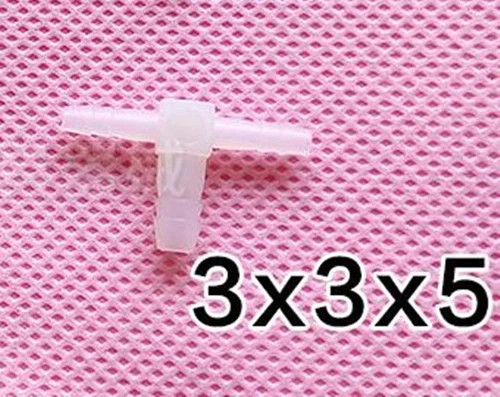 10pcs Dental Fitting Connector for Dental Chair Parts dental Water pipe 3*3*5mm