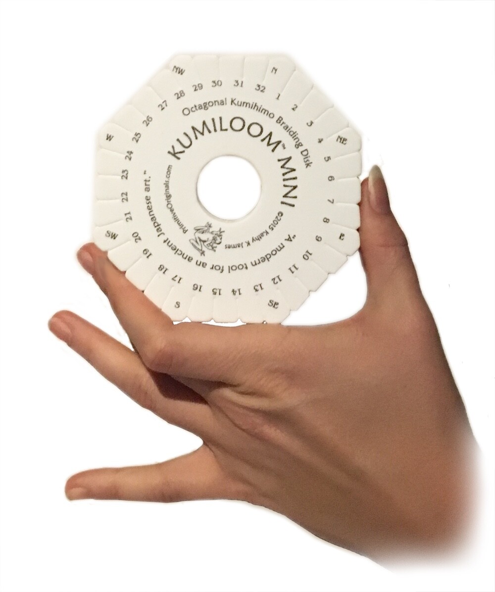 Kumiloom(tm) and Kumiloom(tm) Mini Two Disk Set - Round and flat braids!