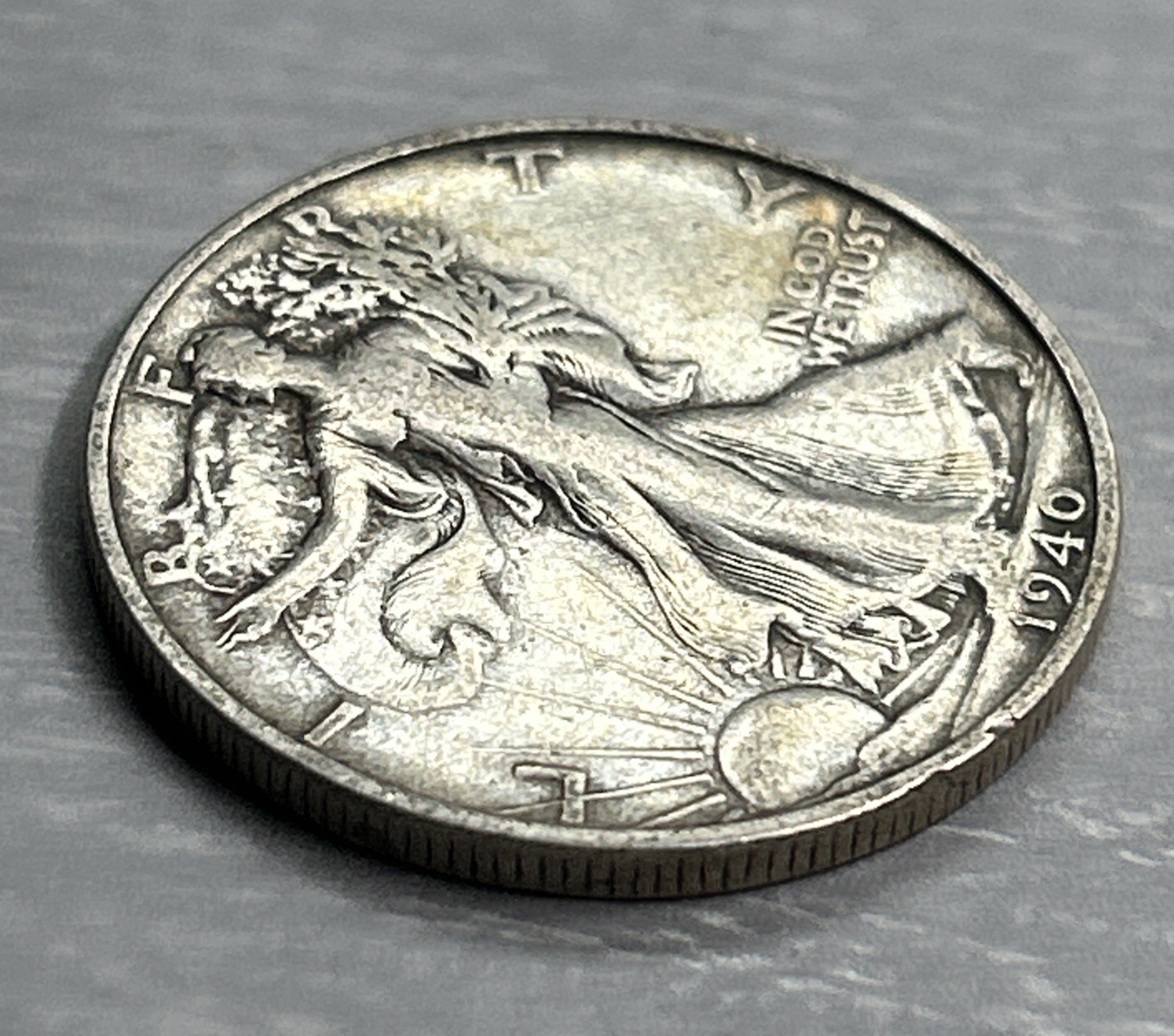 1940-S Half Dollar Lady Liberty Walking