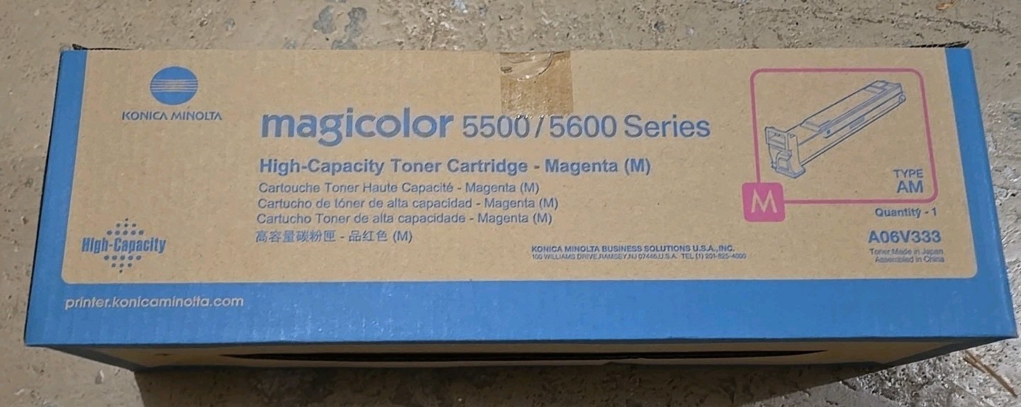 OEM Konica Minolta A06V333 Magenta Imaging Unit 5500/5600 High Capacity Series