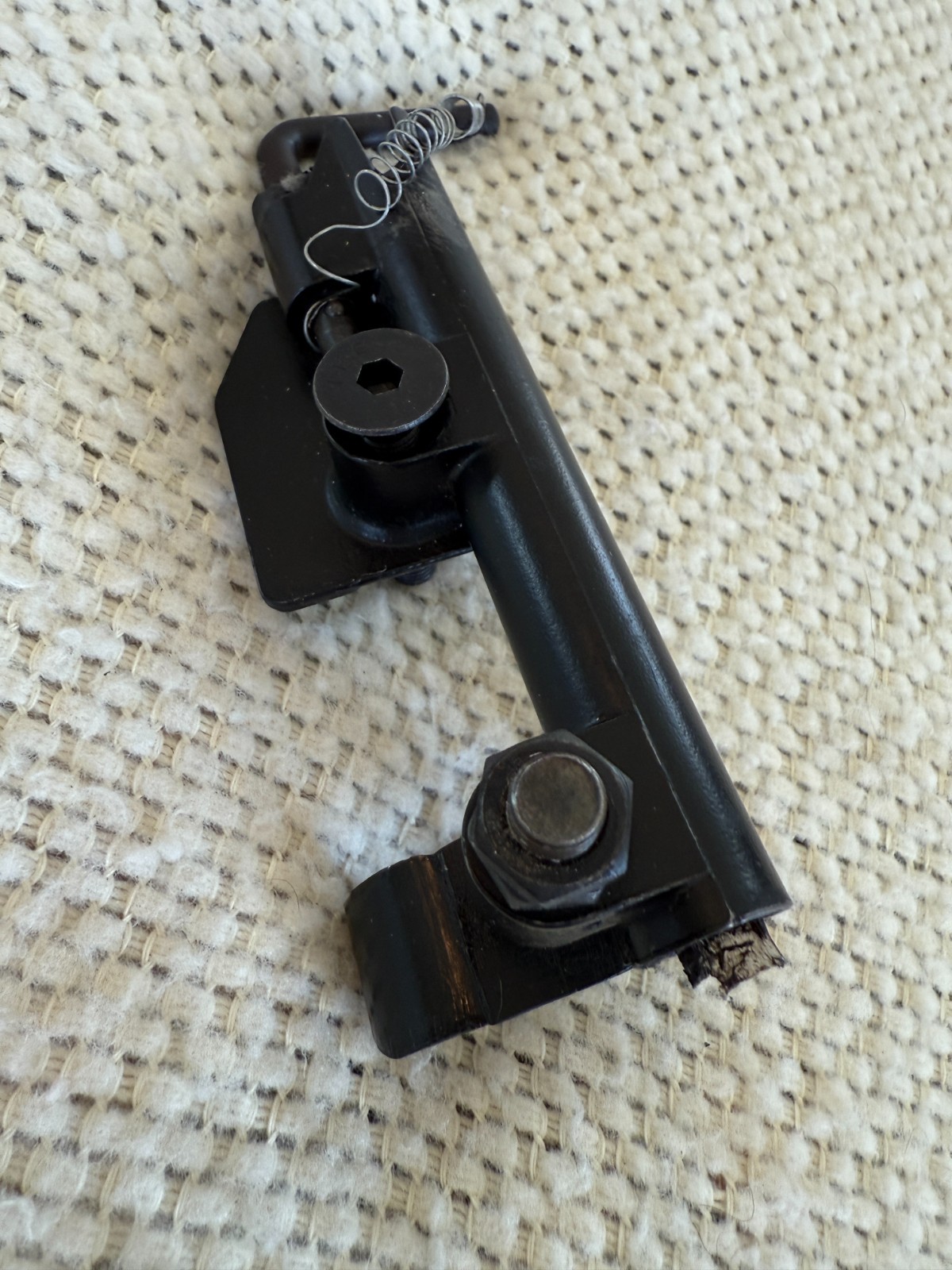 Vintage Compound Bow Draw Loc System
