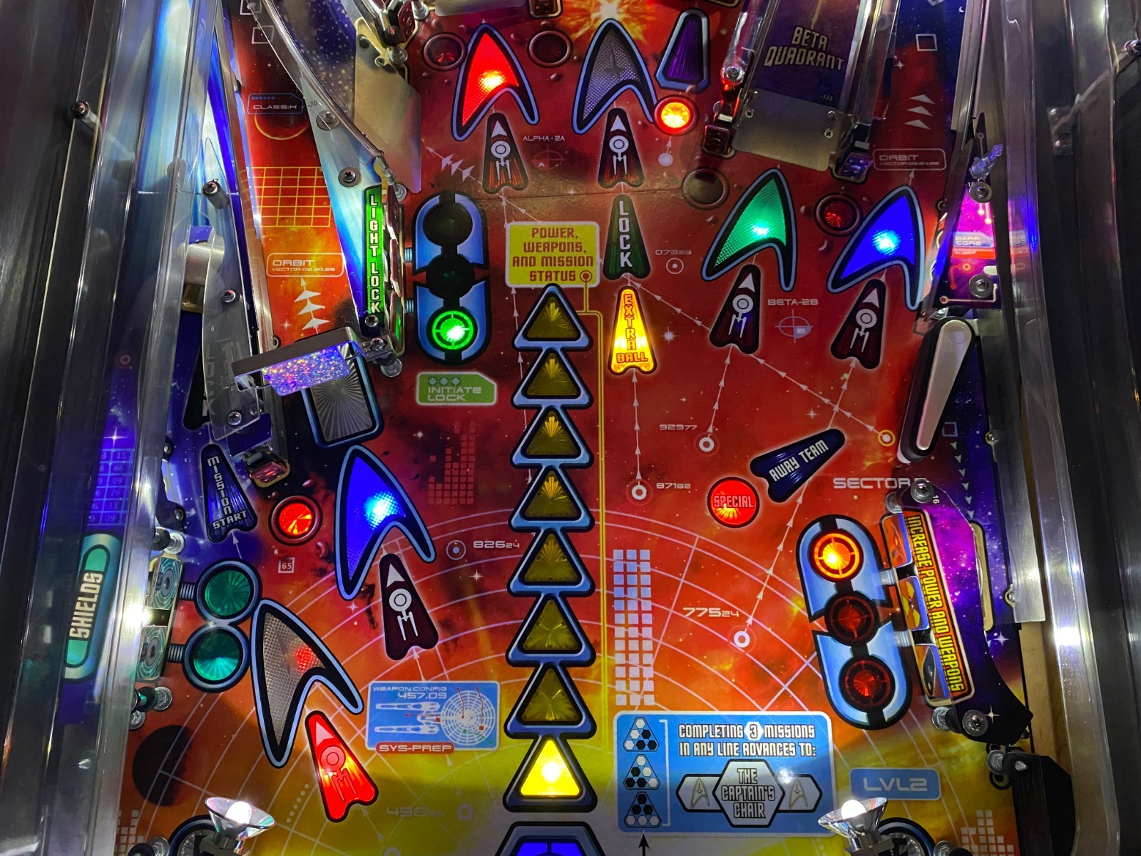 Stern Star Trek Pinball Machine Pro