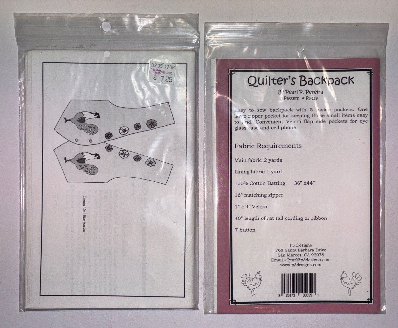 Vintage Quilt Pattern Lot (18)