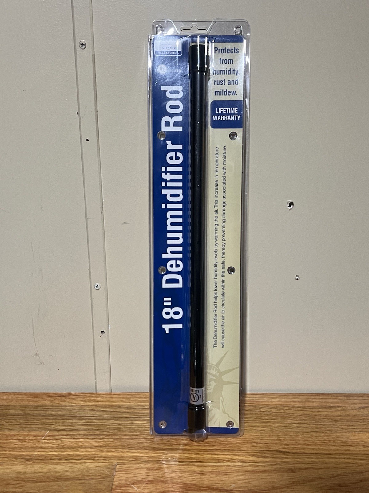 Liberty Safe Co Dehumidifier Rod 18" Protect from Humidity Rust Mildew