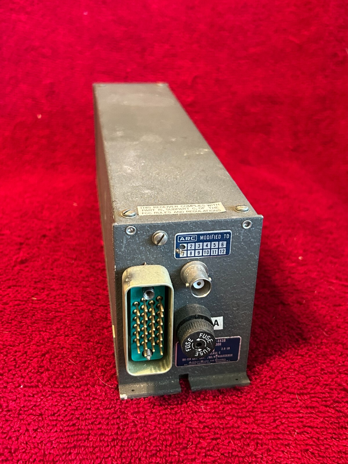 CESSNA R-443B GLIDESLOPE RECEIVER P/N 42100-0000